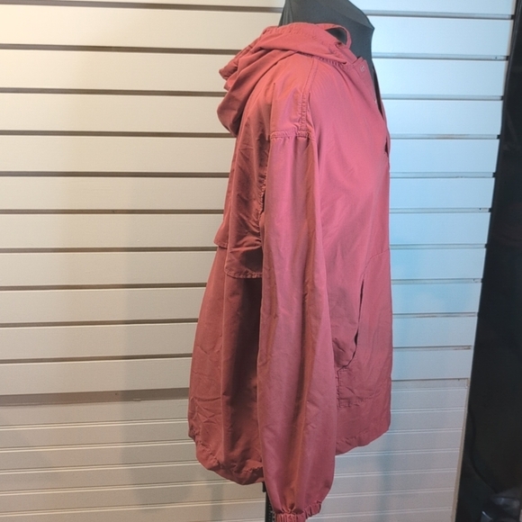 Coolibar Terracotta 1/4 Snap Hoodie Sun Protection Vented Long Sleeve Size Small - Picture 5 of 10